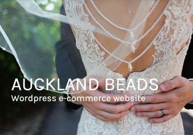 Auckland Beads ecommerce website